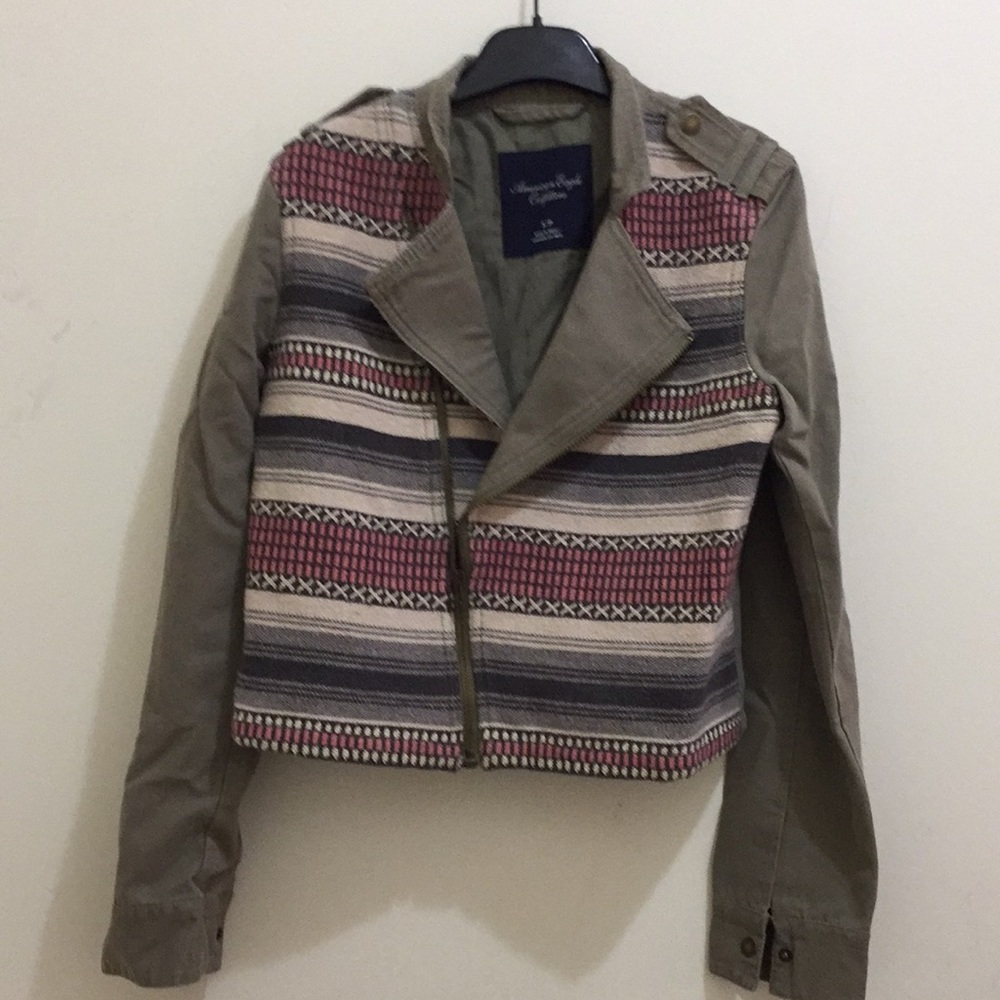 American Eagle Outfitters khaki jacket (sz s)